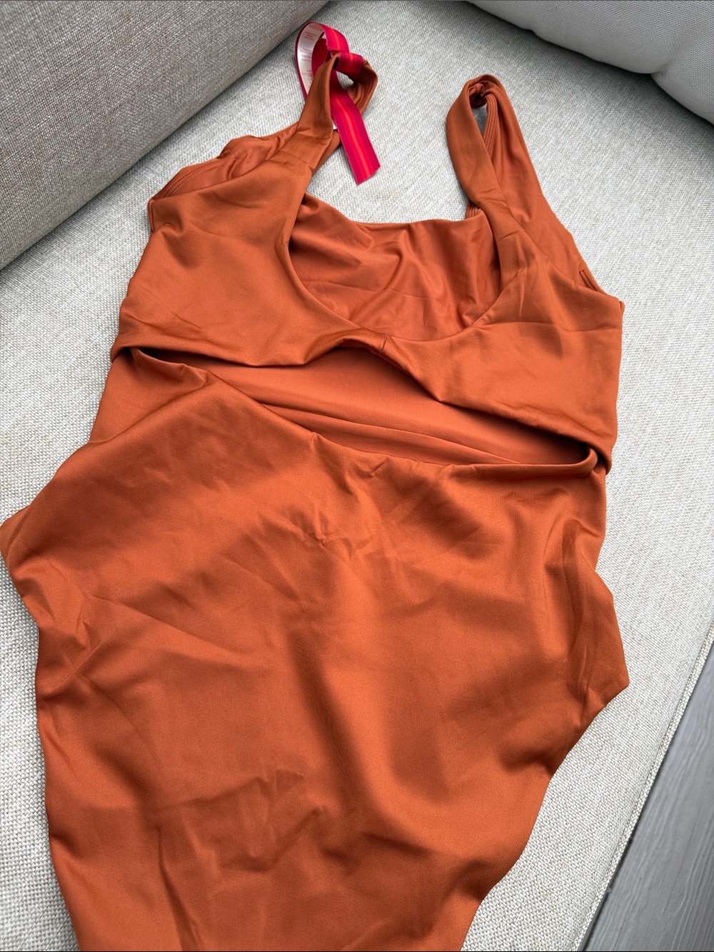 Left On Friday Double Scoop One-Piece Swimsuit - Picture 3 of 9